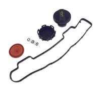 0248L1,1479837 Couvercle de valve PCV avec membrane avec kit de joint pour Ford Focus Fiesta Fusion Fit pour Citroën 1.6 HDI Berlingo C2 C3 C4 C5 pour Peugeot 206 307