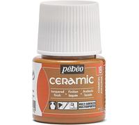 [025-019] Pébéo Flacon 45 ml peinture CERAMIC faïence et multi support Chamois