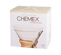 Chemex - Filtre prédécoupé rond pour cafetière 6 à 10 tasses FC-100 - CHEMEX