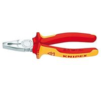 03 06 160 Pince isolée, universelle pour plier, préhension et coupe KNIPEX