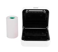 03 Dix méthodes d'impression Imprimante Photo 58 mm, Interface USB/imprimante Thermique Bluetooth Portable, résolution 203 DPI pour/Android/iOS(White)