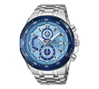 Casio Montre Edifice EFR-539DE-2AVUEF Quartz Verre minéral 50 mm Bleu/Argent