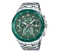 Casio Montre Edifice EFR-539DE-3AVUEF Quartz 50 mm Verre minéral Vert/Argent