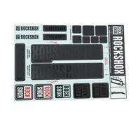 03055019 Rockshox Kit de Décoration Adapté pour Decal Ø 30/32mm Ressort Fourche