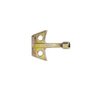 Key for rebate lock - 8 mm male triangle - metal
