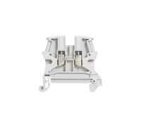Legrand Borne de jonction à vis Viking 037162 6 mm² - pas 8 mm - 1 jonction (1 entrée/1 sortie) Gris