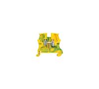 037173 Legrand Borne de jonction vert jaune à vis Viking 10mm² - pas 10mm - 1 jonction: 1 entrée 1 sortie
