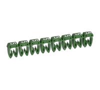038215 Legrand - Boite De 1200 Repères Cab 3 Pour Fils 0,5mm² à 1,5mm² - Marquage Chiffre 5 Vert