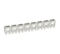 038219 Legrand - Boite De 1200 Repères Cab 3 Pour Fils 0,5mm² à 1,5mm² - Marquage Chiffre 9 Blanc