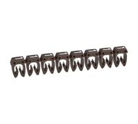 Legrand Repères pour fils CAB 3 038221 – Boîte 1200, 1,5–2,5 mm², chiffre 1, brun