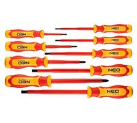 04-143 Set : tournevis isolé, Slim Phillips, Pozidriv®, plat NEO TOOLS
