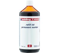 [04 T1000 002] edding Recharge d'encre t 1000 rouge