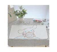 (04) Tapis de souris Sanrio Mymelody Kuromi Cinnamoroll en PVC imperméable, résistant à l'huile et antidérapant