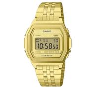 Casio Montre Mixte A1000G-9EF Vintage Quartz Verre minéral Or 38 mm