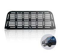 040 Parts Molle Board pour VW T5 T6 T6.1 Porte-vélos Porte-bagages Accessoires tout-terrain - compatible avec le logo du porte-bagages arrière d'origine