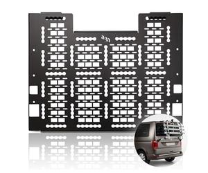 040 Parts Molle Board pour VW T6.1, VW T6, porte-bagages, accessoires tout-terrain, compatible avec les porte-bagages arrière VW T6 d'origine, pour équipement de camping et de plein air, organiseur de
