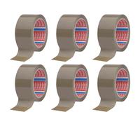 [04089-00006-06-6] TESA Lot de 6 Rouleaux Adhésif Emballage tesaPACK PP 46µ (...