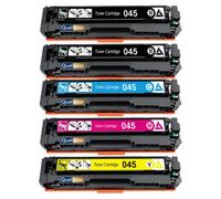 045 CRG045 CRG-045 Pack 5 Toners Noir Noir Cyan Magenta Jaune compatible pour Canon iSENSYS LBP611Cn MF633Cdw avec puce