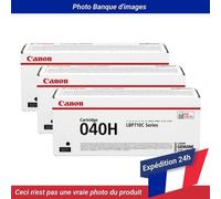 0461C002 Canon 040H Toner Cartridge Black High Yield Pack Of 3
