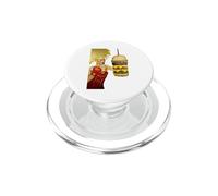 0468 Fight The Burger 2021 Plus 3 Mumzy Maria Uberstein PopSockets PopGrip pour MagSafe