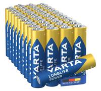[04903121394] Varta Pack 40 Piles Alcalines LONGLIFE Power (High Energy) AAA ...