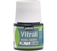 [050-017] Pébéo Flacon 45ml peinture VITRAIL transparent TURQUOISE