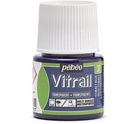 [050-037] Pébéo Flacon 45ml peinture VITRAIL transparent Bleu Cobalt