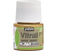 Pébéo Peinture pour vitrail Vitrail 1 050038 45 ml Doré