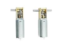 050 Turbo Worm Gear electronic starter DC 3V 6V 9V 12V Slow Speed Large Torque Full Metal Gearbox Reduction electronic starter DIY Robot Car NWPNLXEA((G) 95RPM-381RPM,Double Shaft)