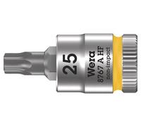 05003365001 Clé Torx®, Clé à douille TX25 1/4" 28mm Série : Zyklop WERA