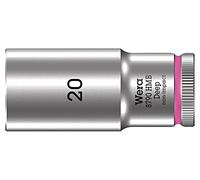 05004542001 Embout 6 pans, douille HEX 20mm 3/8" L. Embout : 64mm WERA