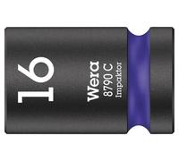 05004573001 Clé HEX 16mm 1/2" 38mm Série : 8790 C Impaktor WERA