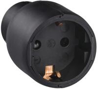 050179 Base De Prise Mobile, 3680 W, 230 V, Noir