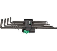 05024460001 967/9 TX XL 1 Jeu de clés mâles coudées Torx,9 Pièces,Noir