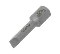 05056203001 Embout plat 4,0 x 0,5 mm L. env. 25 mm Fixation : 1/4" (D6,3 mm) ...