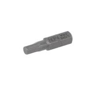 05056320001 Embout hexagonal HEX 4mm L. env : 25mm Fixation : 1/4" (D6,3mm) WERA