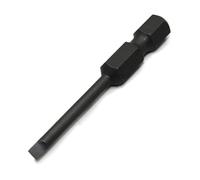 05059307001 Embout plat 4,0 x 0,5 mm L. env. 50 mm Fixation : 1/4" (F6,3 mm) ...