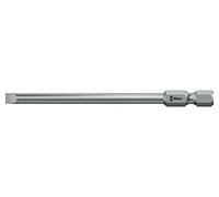 05059478001 Embout plat 4 x 0,8 mm L. env. 70 mm Fixation : 1/4" (F6,3 mm) WERA
