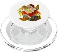 0512 Santa Jump Out of The Box 2021 Plus 3 Roland Zulehner PopSockets PopGrip pour MagSafe