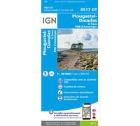 0517ot plougastel daoulas le faou pnr d'armorique Échelle 1:25 000 - Collectif - Ign Institut Geographique National - broché - Atlas / carte