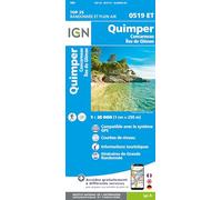 IGN – Carte 0519ET Quimper Concarneau Îles de Glénan