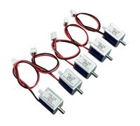 0520D Mini électrovanne électrique DC 3 V 4,5 V 6 V 12 V 24 V N/C normalement fermée Micro vanne de ventilation de gaz d'air Pompe de contrôle de débit(DC 4.5V)