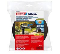 [05443-00000-00] tesa Calfeutrer Joint caoutchouc isolation 5m x 20mm Marron