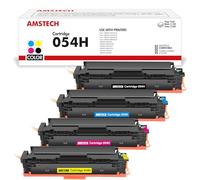 054H 054 Cartridge CRG-054H Compatible pour Canon 054H Toner Set CRG-054 i-SENSYS MF643Cdw MF641Cw MF645Cx LBP623Cdw LBP621Cw MF642Cdw MF644Cdw LBP622Cdw MF640C Noir Cyan Jaune Magenta, 4-Pack