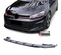 05562 - Spoiler Avant Noir Brillant Pare-Chocs Sport Compatible VW Volkswagen Golf 7 GTI GTD