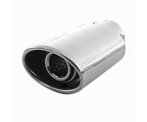 0558564 Universel Embout D'echappement Acier Inoxydable jusqu'a 45mm Chrome