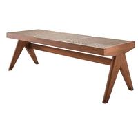 057 Civil Bench Bank Teck Cassina - CASSINA 057 01