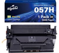 057H Cartouche De Toner Avec Puce, Compatible Avec Canon 057H, Noire, Pour Imprimante I-Sensys Lbp220 / Mf440, 10 000 Pages[ENC941964]