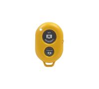 (06 Jaune) Télécommande sans fil compatible Bluetooth Retardateur Bouton de déclenchement de la perche