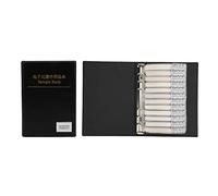 0603 SMD Capacitor Assortment Kit | 90 Values Electronic Components Sample Book | Capacitors for DIY Projects/Circuit Repair/Prototyping | Black Plastic Case, 0603 Series